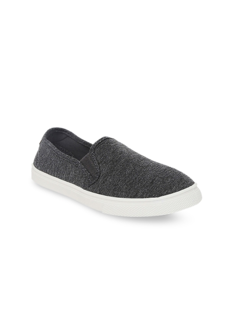 

Forever Glam by Pantaloons Women Grey Solid Slip-On Sneakers