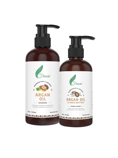 

Frescia Set Of Argan Oil Shampoo & Conditioner, White