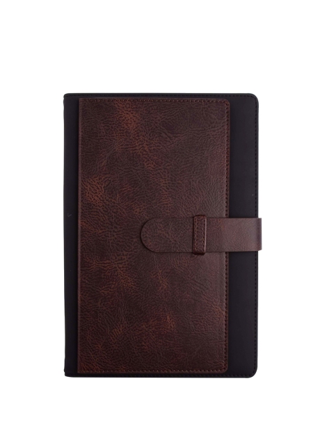 

Doodle Brown Solid Notebook