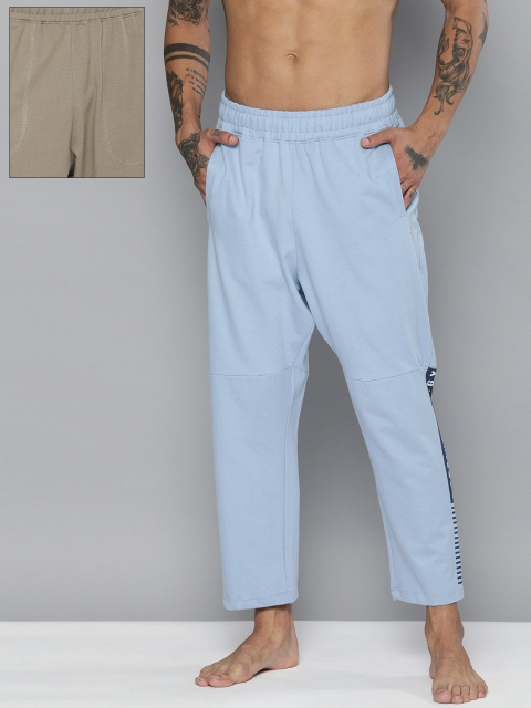 

HRX by Hrithik Roshan Men Pack of 2 Antimicrobial Yoga Track Pants, Beige