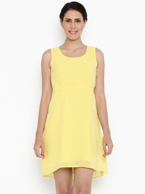 

Van Heusen Woman Women Yellow A-Line Dress