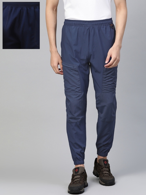 

HRX By Hrithik Roshan Men Navy Blue Pack of 2 Solid Outdoor & Lifestyle Joggers