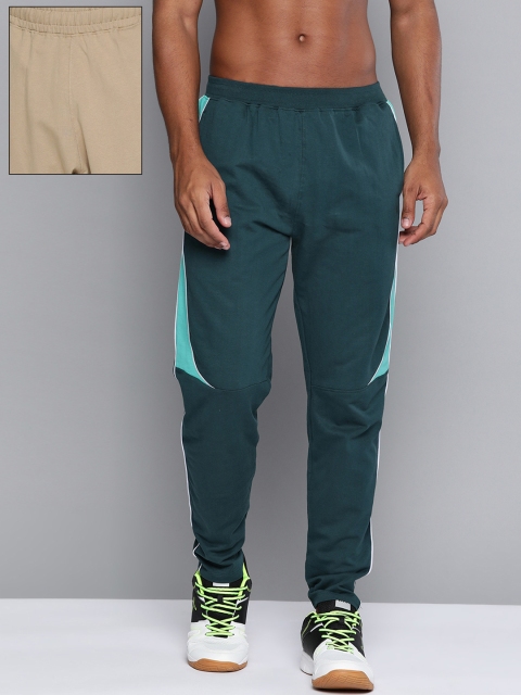 

HRX By Hrithik Roshan Men Pack of 2 Solid Lifestyle & Yoga Track Pants, Beige