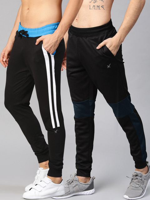 

HRX By Hrithik Roshan Men Pack of Active & Athleisure Joggers, Black