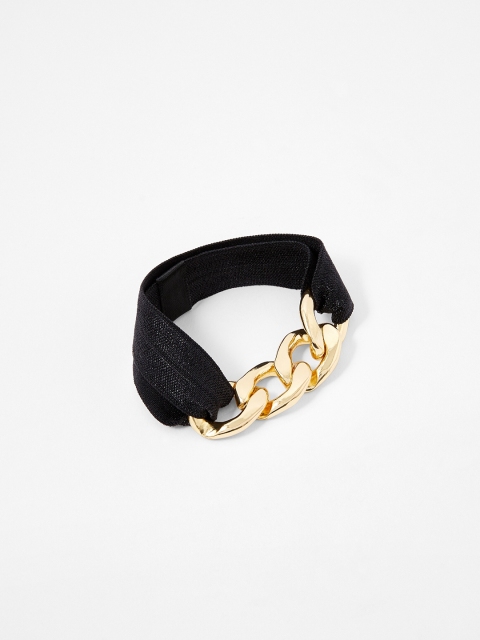 

Accessorize Women Black & Gold-Toned Hairband