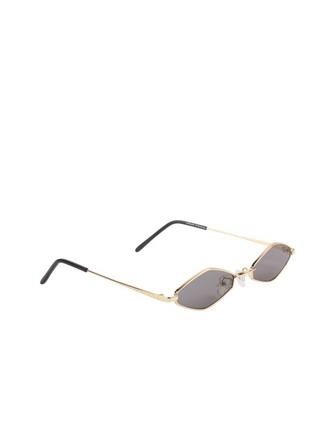 

Voyage Unisex Grey Lens & Gold-Toned Full Rim Other Sunglasses B80568MG3583-Grey