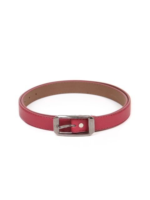 

Calvadoss Women Red PU Belt