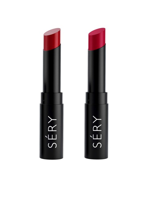 

SERY Set of Capture D'Matte & Say Cheez Creamy Matte Lip Colors- Naughty Nude & My Magenta, Maroon