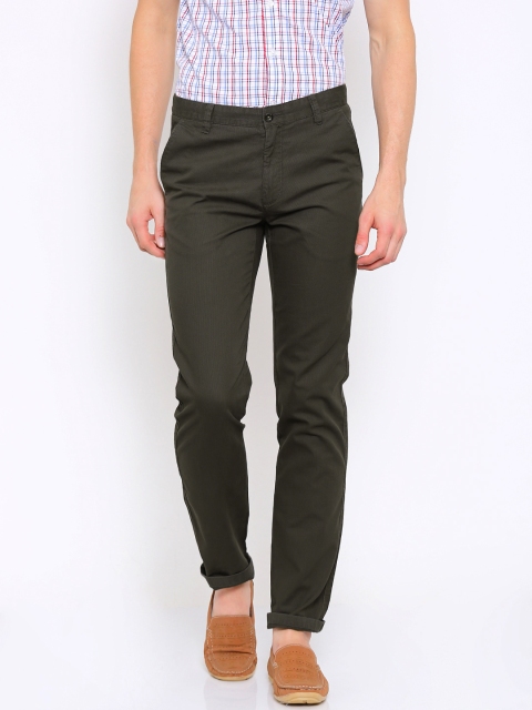 

Arrow Sport Men Grey Slim Fit Chino Trousers