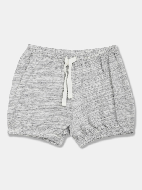 

GAP Girls Grey Cotton Bubble Shorts