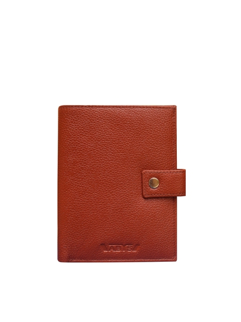 

ABYS Unisex Brown Leather Passport Holder