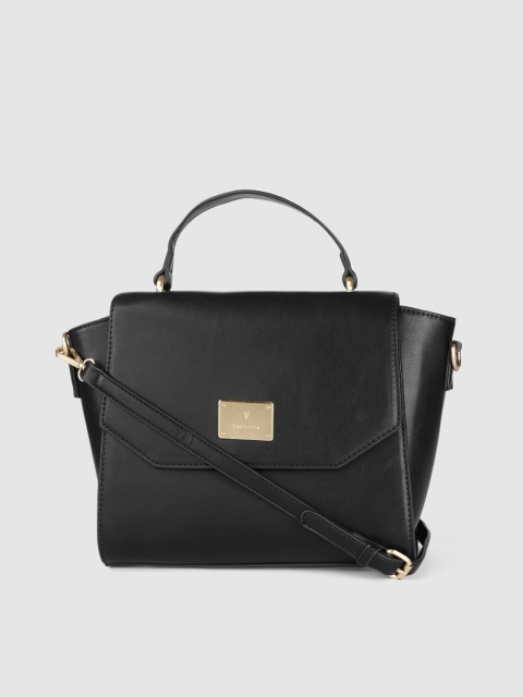 

Van Heusen Black Solid PU Regular Bowling Handheld Bag
