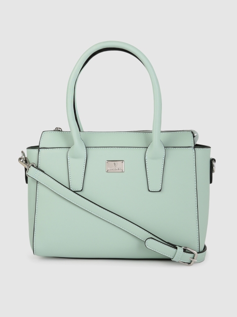 

Van Heusen Mint Green PU Structured Handheld Bag
