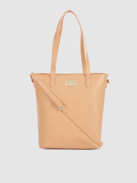 

Van Heusen Women Tan Solid Shoulder Bag