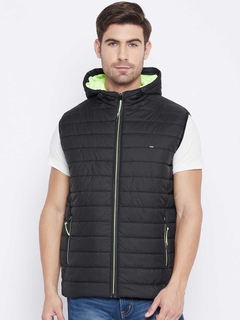 

Okane Men Black Lightweight Padded Jacket