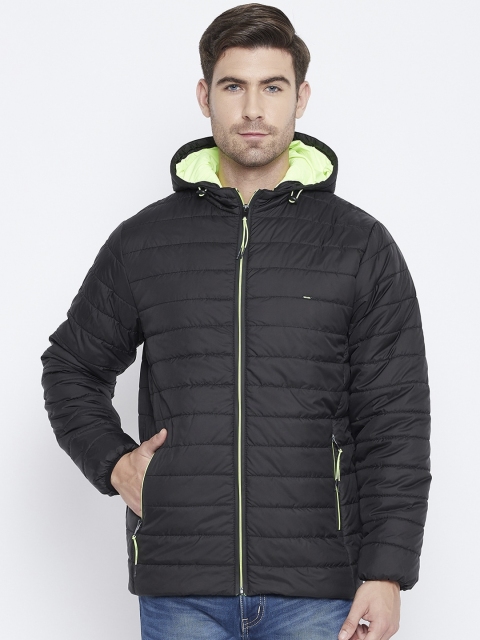 

Okane Men Black Lightweight Padded Jacket