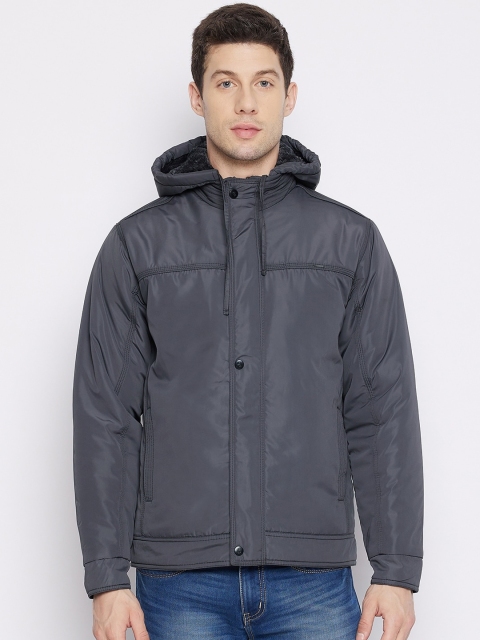 

Okane Men Grey Lightweight Padded Jacket