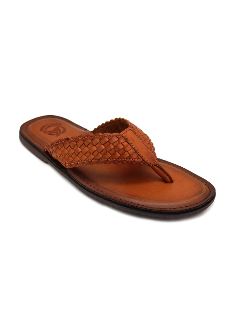 

TRENDS & TRADES Men Tan Comfort Sandals