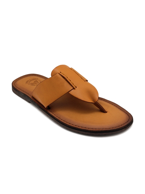 

TRENDS & TRADES Men Tan Comfort Sandals