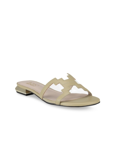 

ROSSO BRUNELLO Women Green Open Toe Flats