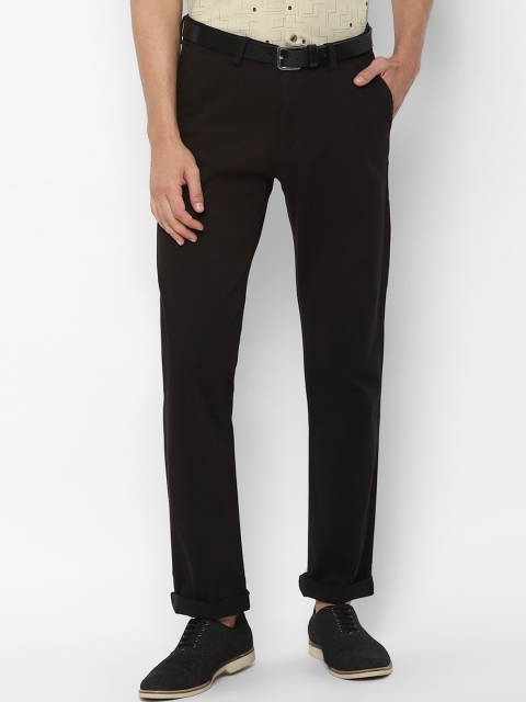 

Allen Solly Men Black Trousers
