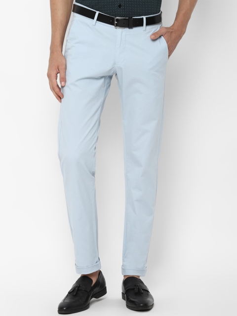 

Allen Solly Men Blue Slim Fit Trousers
