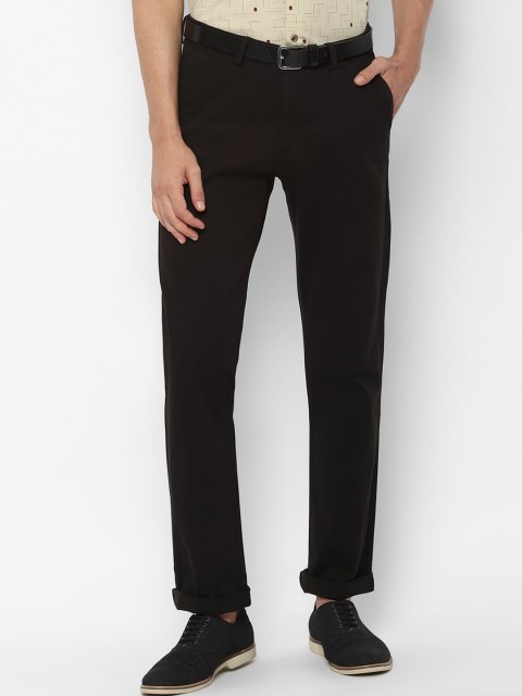 

Allen Solly Men Black Trousers