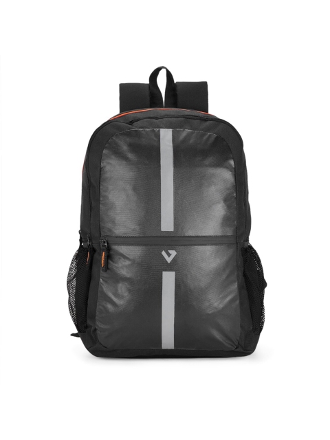

THe VerTicaL Unisex Black Textured Backpack