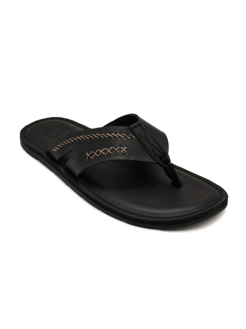 

TRENDS & TRADES Men Black Comfort Sandals