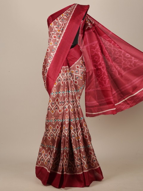 

Pothys Mauve & Maroon Saree