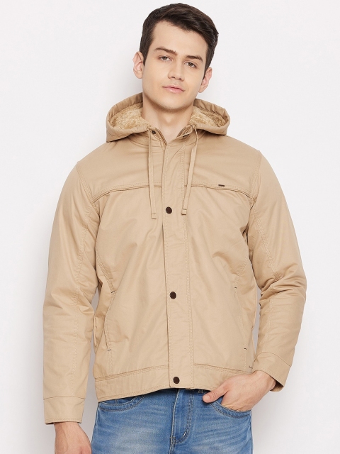 

Okane Men Camel Brown Lightweight Tailored Jacket
