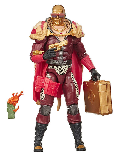 

Hasbro Boys Red & Gold GI Joe Classified Series Director Destro Figure