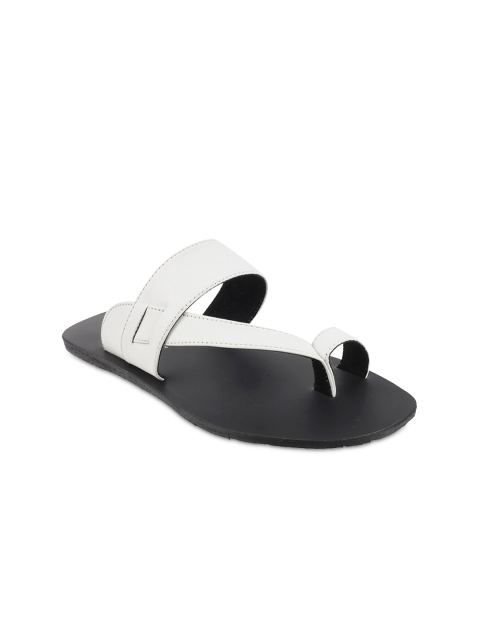 

WALKWAY Men White Comfort Sandals
