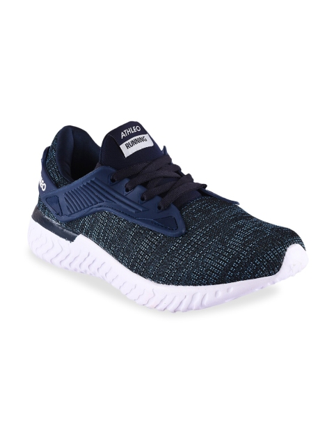 

Action Men Navy Blue Mesh Running Sports Shoes
