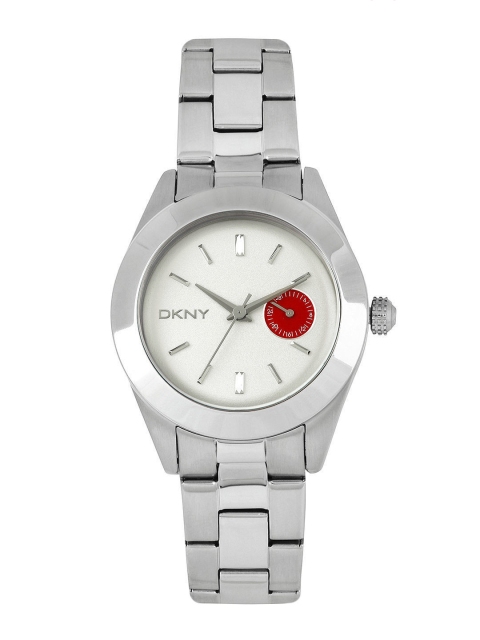 

DKNY Women Silver-Toned Dial Watch NY2131I