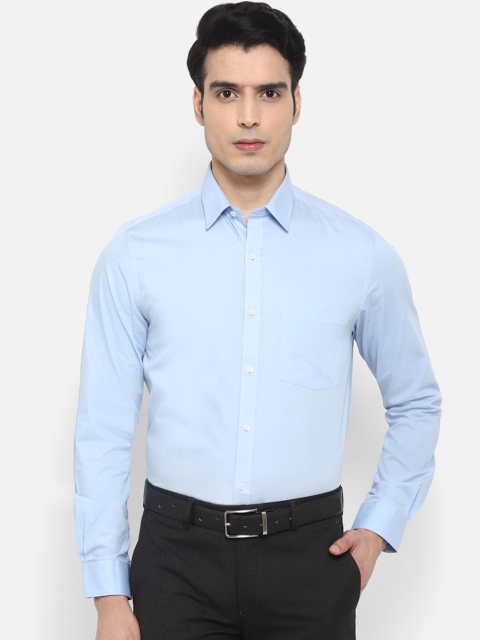 

Turtle Men Blue Slim Fit Opaque Casual Shirt
