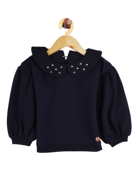

Stupid Cupid Girls Navy Blue Sweatshirt
