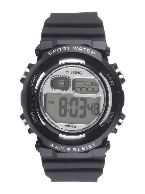 

FLUID Unisex Kids Grey Dial & Black Straps Digital Watch - FLTW-Sport Digital-H-SL