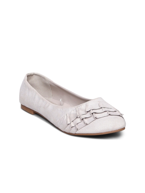 

Forever Glam by Pantaloons Women Grey Ballerinas Flats
