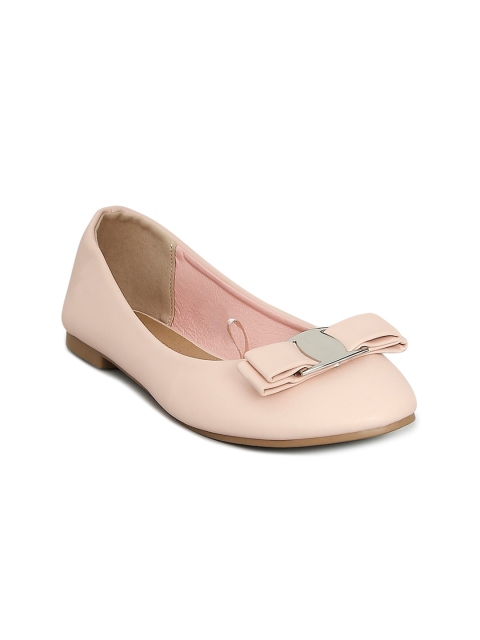 

Forever Glam by Pantaloons Women Pink Ballerinas with Bows Flats