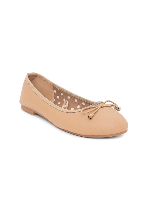 

Forever Glam by Pantaloons Women Beige Ballerinas with Bows