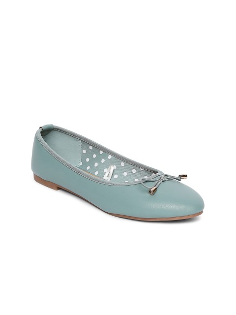 

Forever Glam by Pantaloons Women Blue Ballerinas with Bows