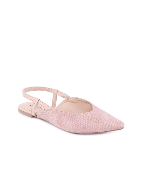 

Forever Glam by Pantaloons Women Pink Mules Flats