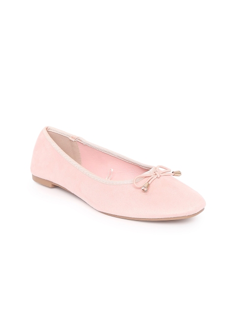 

Forever Glam by Pantaloons Women Pink Ballerinas with Bows Flats