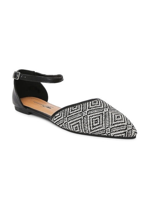 

Forever Glam by Pantaloons Women Black Printed Ballerinas