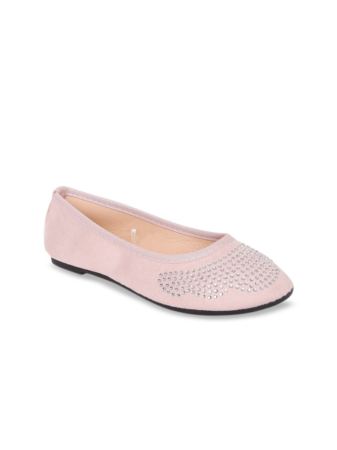 

Pantaloons Junior Girls Pink Embellished Ballerinas Flats