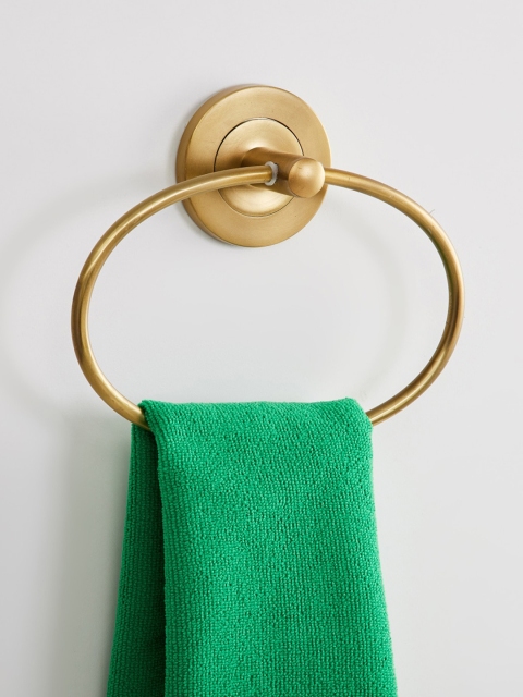 

Home Centre Gold-Toned Orion Roselli Stainless Steel Towel Ring