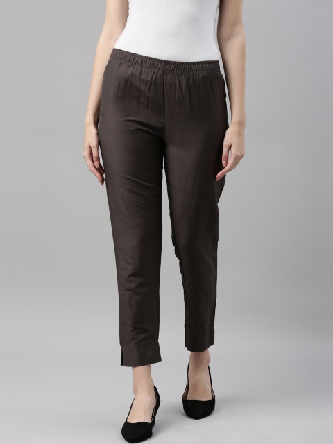 

Go Colors Women Grey Trousers