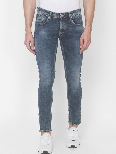 

SPYKAR Men Blue Super Skinny Fit Low-Rise Light Fade Jeans