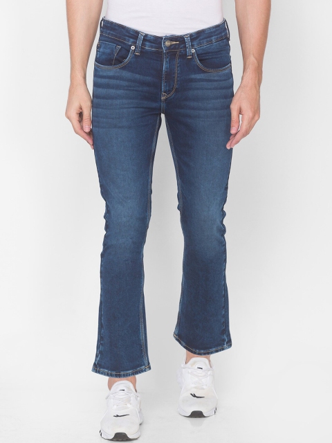 

SPYKAR Men Blue Rafter Light Fade Regular Fit Jeans